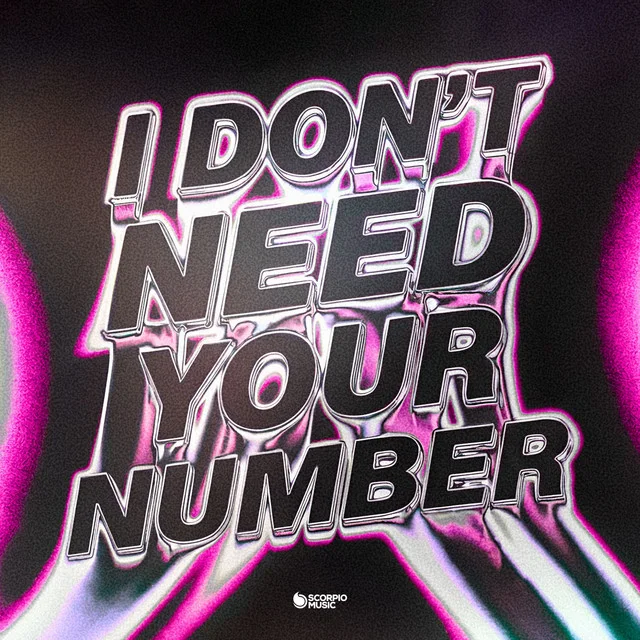 I Don’t Need Your Number — LEMON & Ian Storm cover artwork